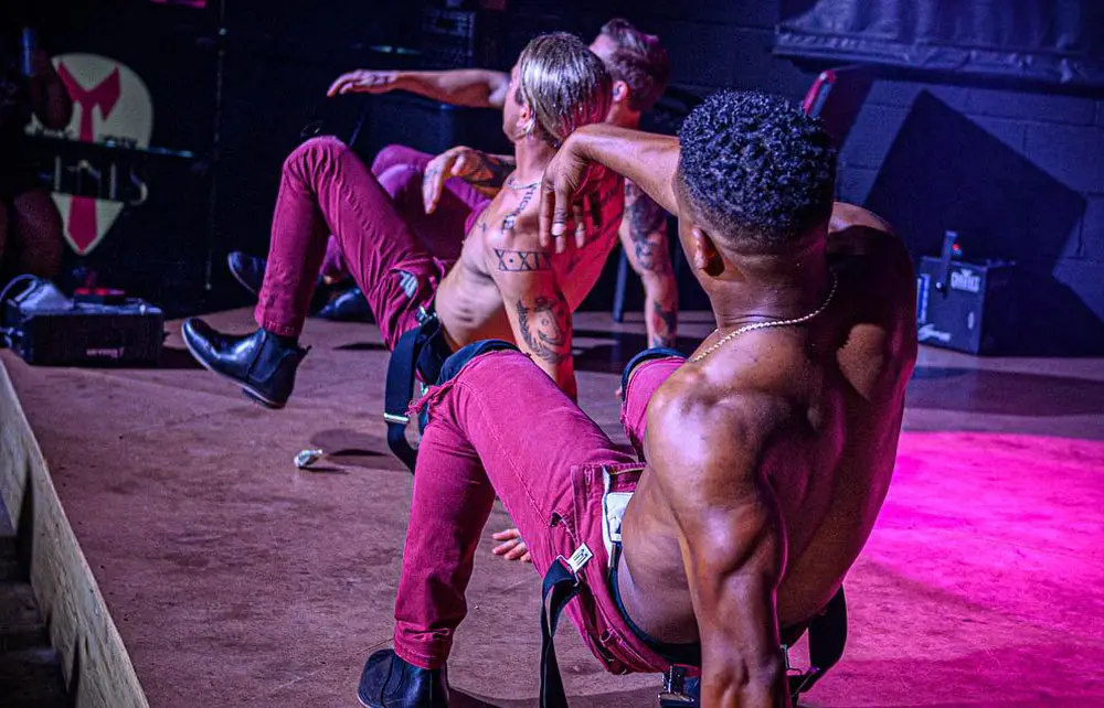 Live cowboy male revue show in Nashville Tennessee